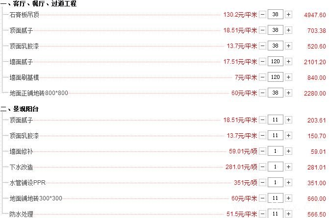 110平米簡單要多少錢？110平全包裝修預(yù)算清單（詳細(xì)價(jià)格）